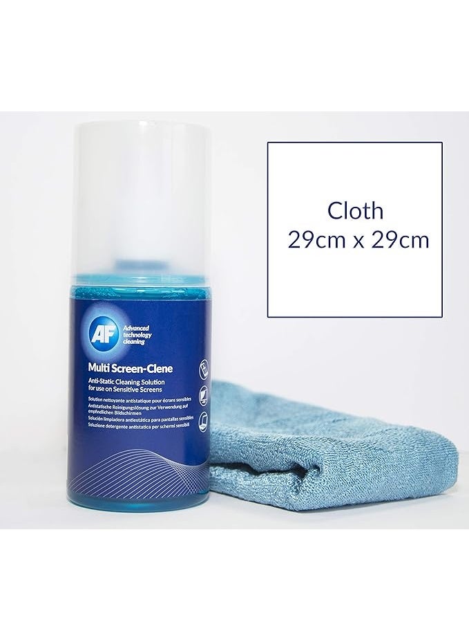 AF MULTI SCREEN CLENE 200ML+ MICRO FIBRE - Image 3